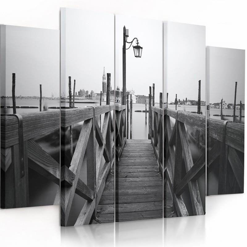 Kanva no 5 daļām - Type B, Wooden Bridge Home Trends DECO
