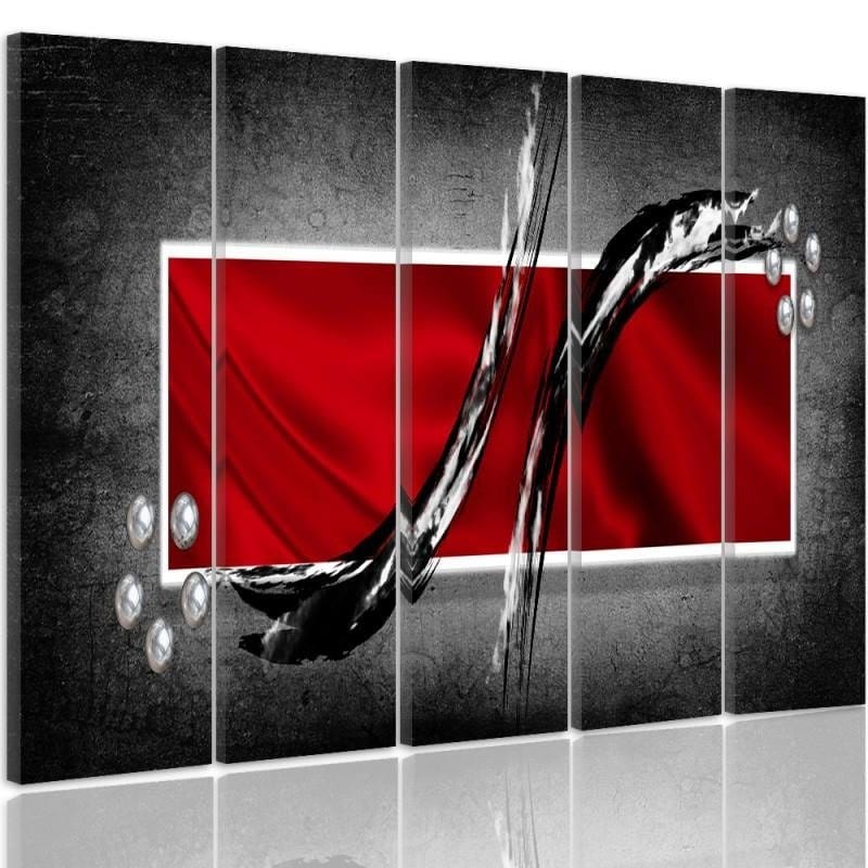 Kanva no 5 daļām - Type C, 2 Abstraction Home Trends DECO