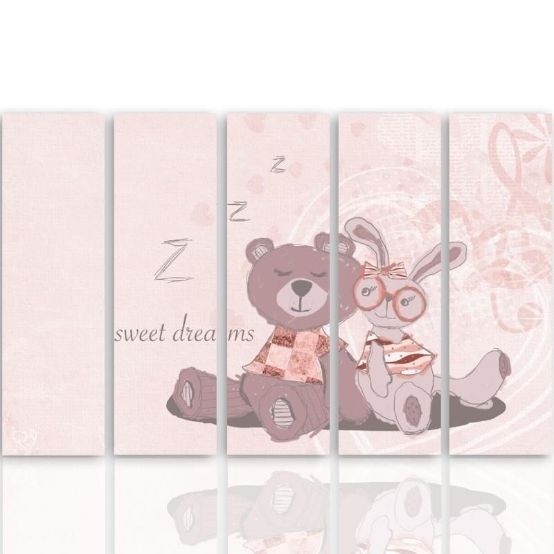 Kanva no 5 daļām - Type C, 2 Sweet Dreams Home Trends DECO