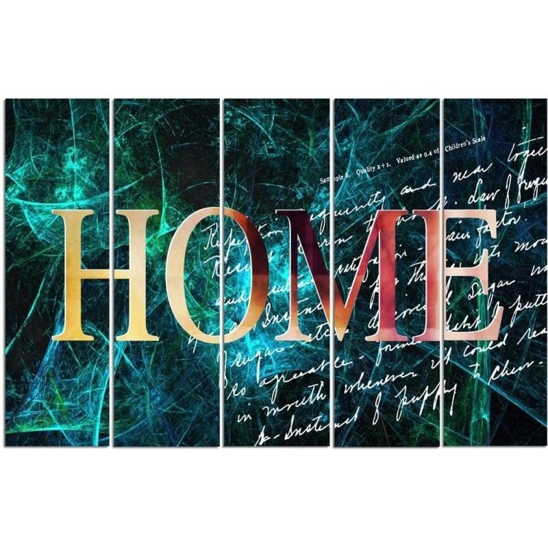 Kanva no 5 daļām - Type C, 4 Home Home Trends DECO