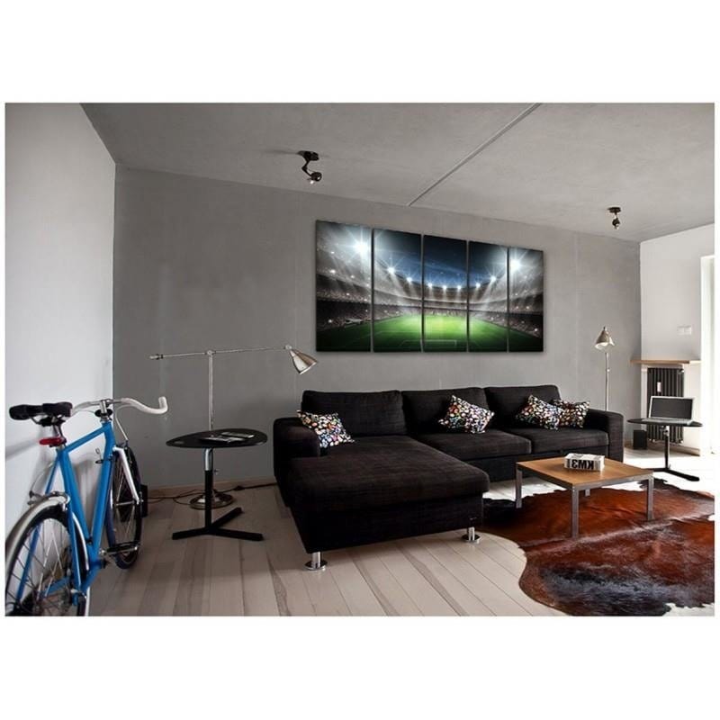 Kanva no 5 daļām - Type C, A Football Stadium In The Spotlight Home Trends DECO