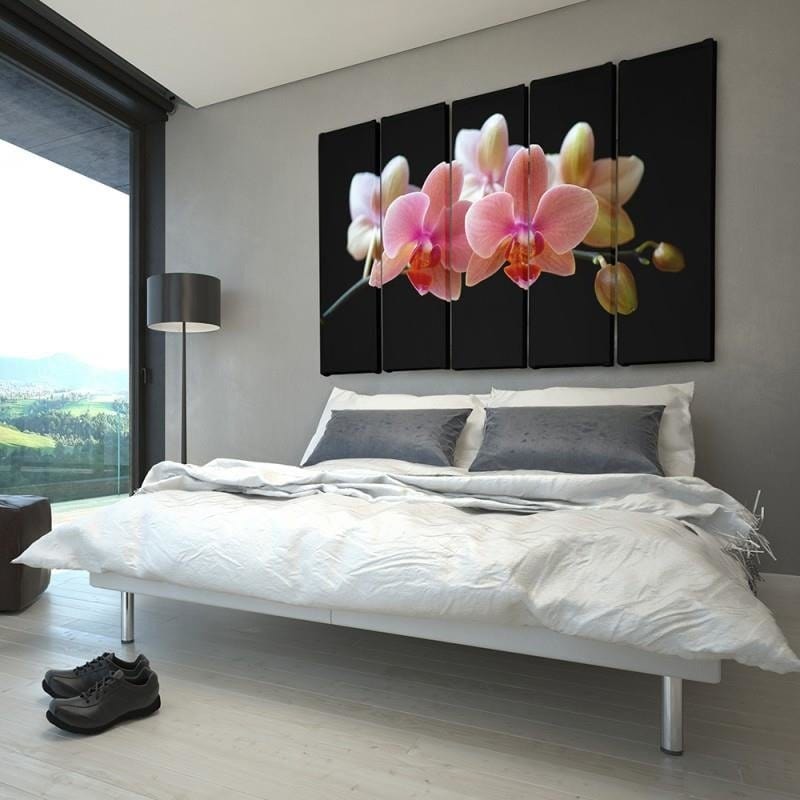 Kanva no 5 daļām - Type C, A Pink Orchid Home Trends DECO