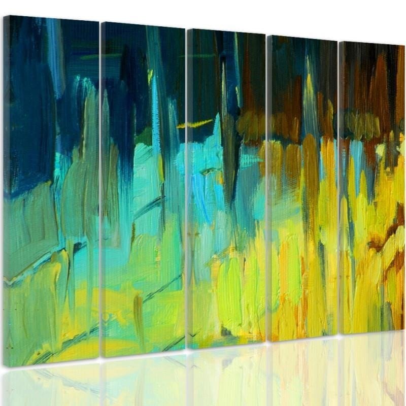 Kanva no 5 daļām - Type C, Abstract Landscape 2 Home Trends DECO