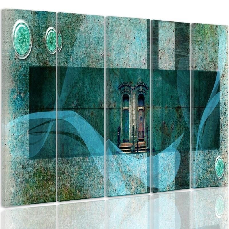 Kanva no 5 daļām - Type C, Architectural Motif Home Trends DECO