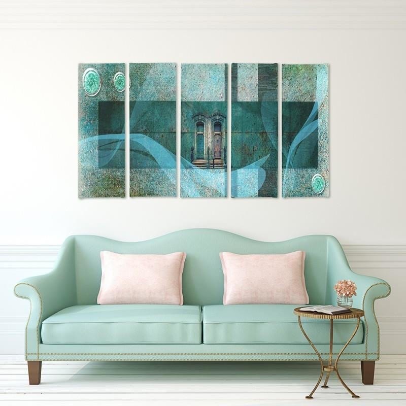 Kanva no 5 daļām - Type C, Architectural Motif  Home Trends DECO