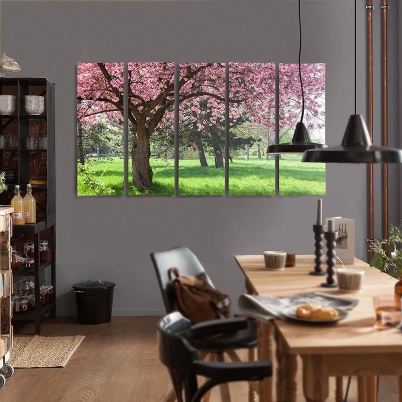 Kanva no 5 daļām - Type C, Blooming Tree Home Trends DECO