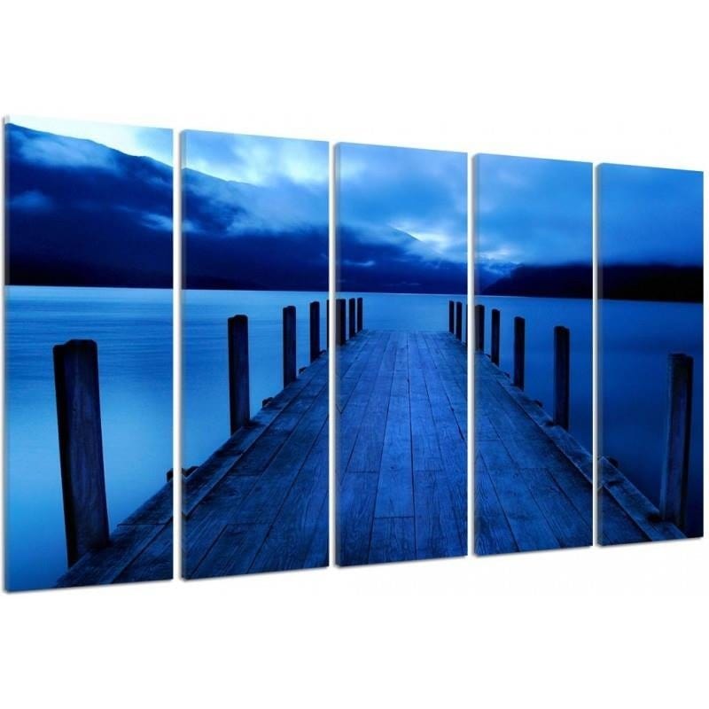 Kanva no 5 daļām - Type C, Blue Bridge Home Trends DECO