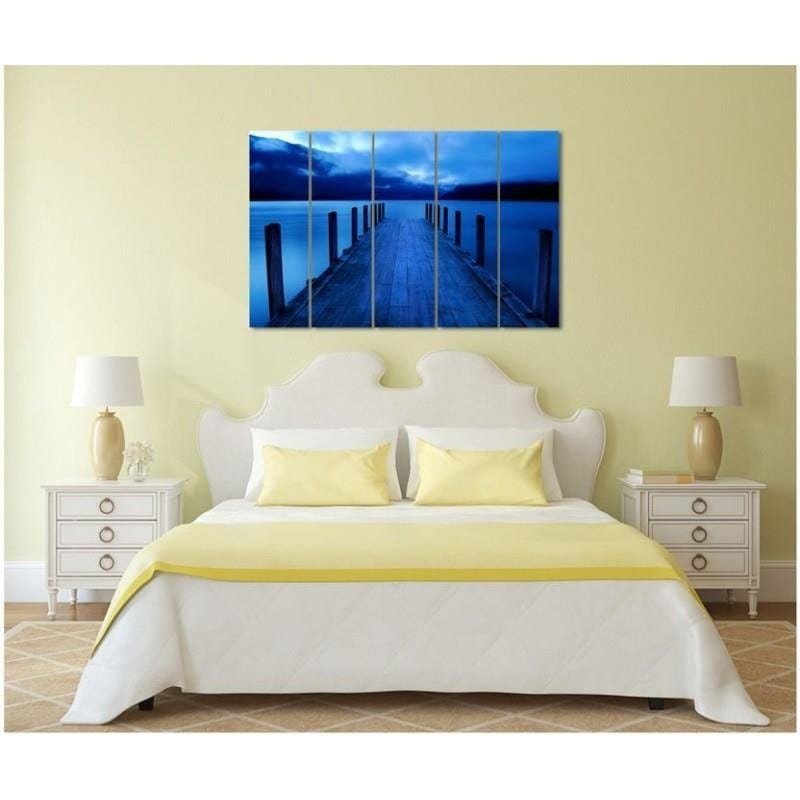 Kanva no 5 daļām - Type C, Blue Bridge Home Trends DECO
