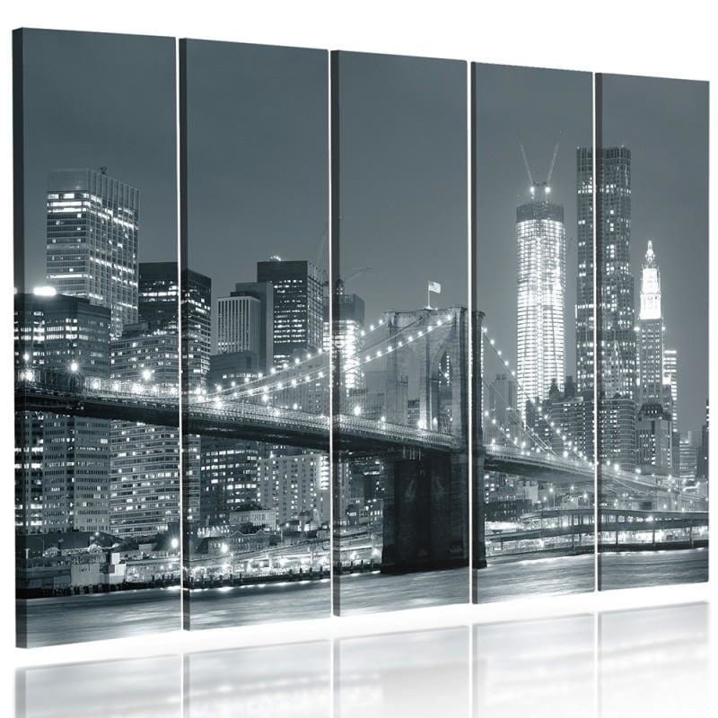 Kanva no 5 daļām - Type C, Bridge Home Trends DECO