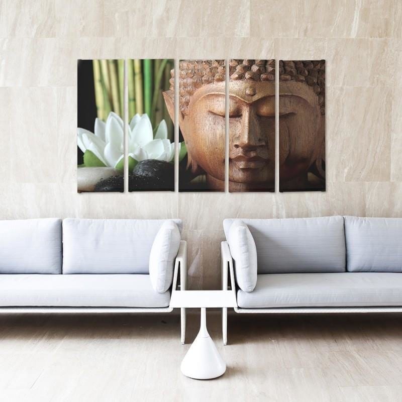 Kanva no 5 daļām - Type C, Buddha 3 Home Trends DECO