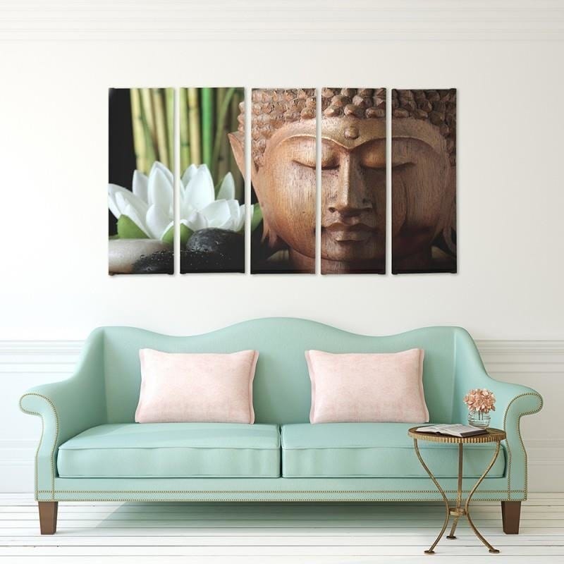 Kanva no 5 daļām - Type C, Buddha 3 Home Trends DECO