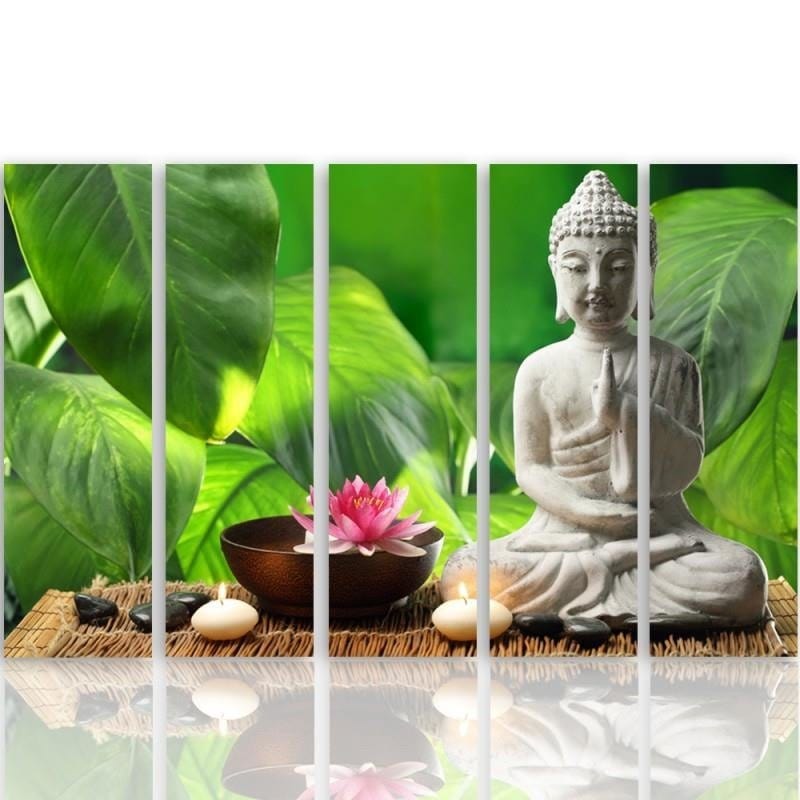 Kanva no 5 daļām - Type C, Buddha 4 Home Trends DECO