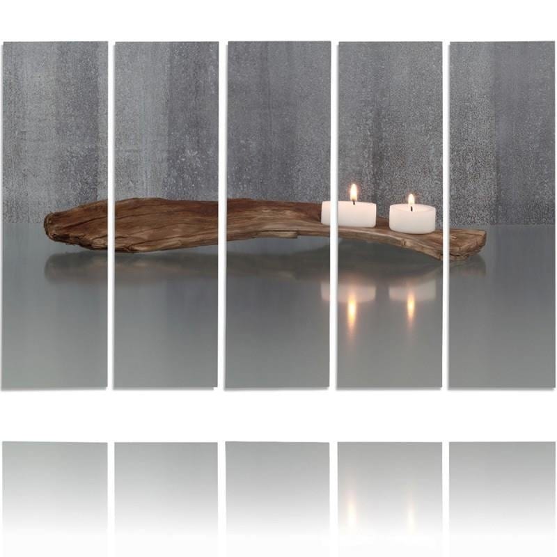 Kanva no 5 daļām - Type C, Candles Home Trends DECO