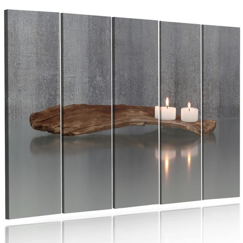 Kanva no 5 daļām - Type C, Candles Home Trends DECO