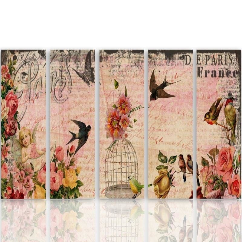 Kanva no 5 daļām - Type C, Card Paris Home Trends DECO