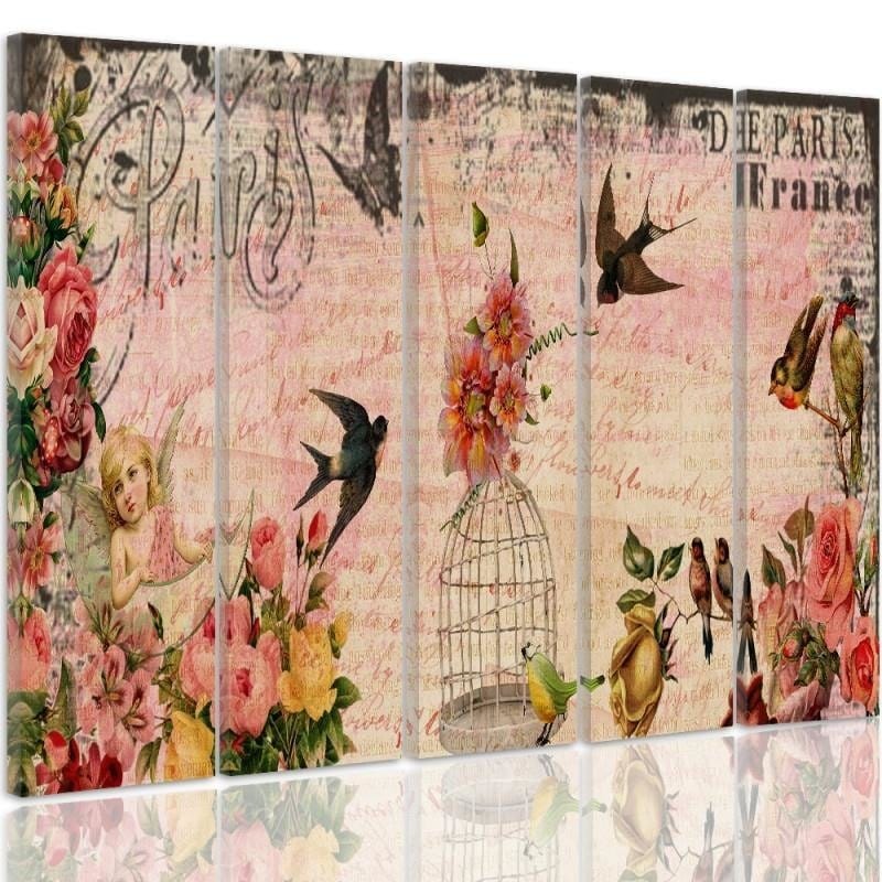Kanva no 5 daļām - Type C, Card Paris Home Trends DECO