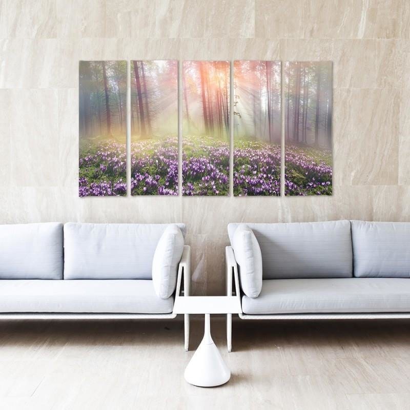 Kanva no 5 daļām - Type C, Clearing Crocuses Home Trends DECO