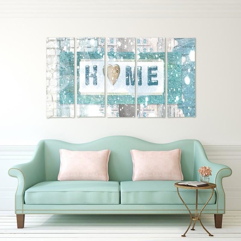 Kanva no 5 daļām - Type C, Composition Winter  Home Trends DECO