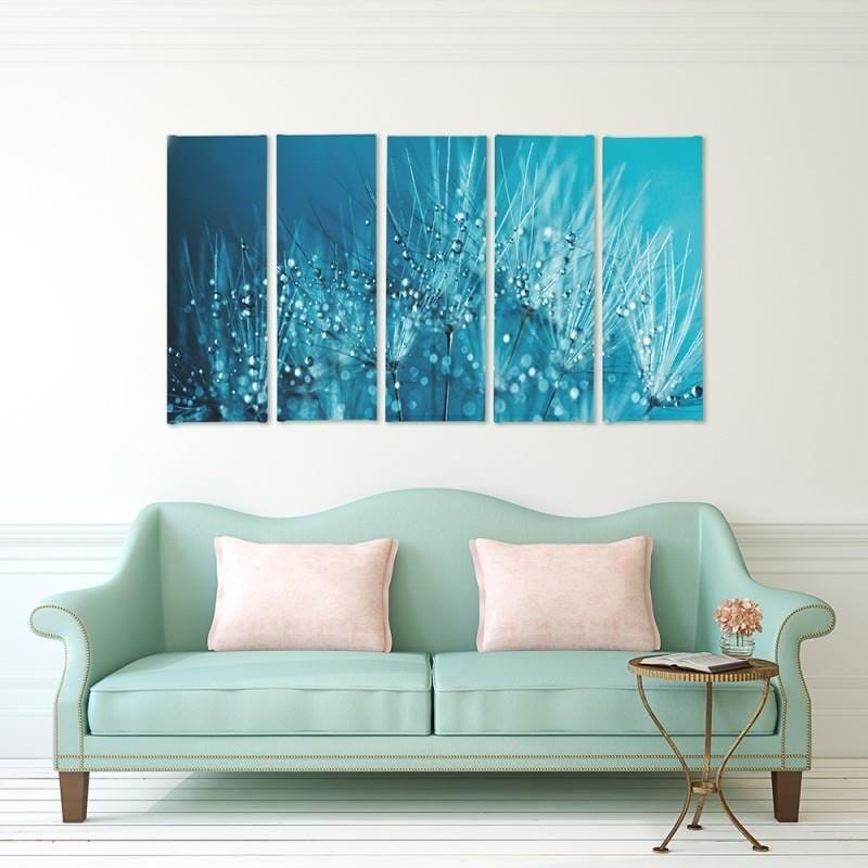 Kanva no 5 daļām - Type C, Dandelion And Dew 2 Home Trends DECO