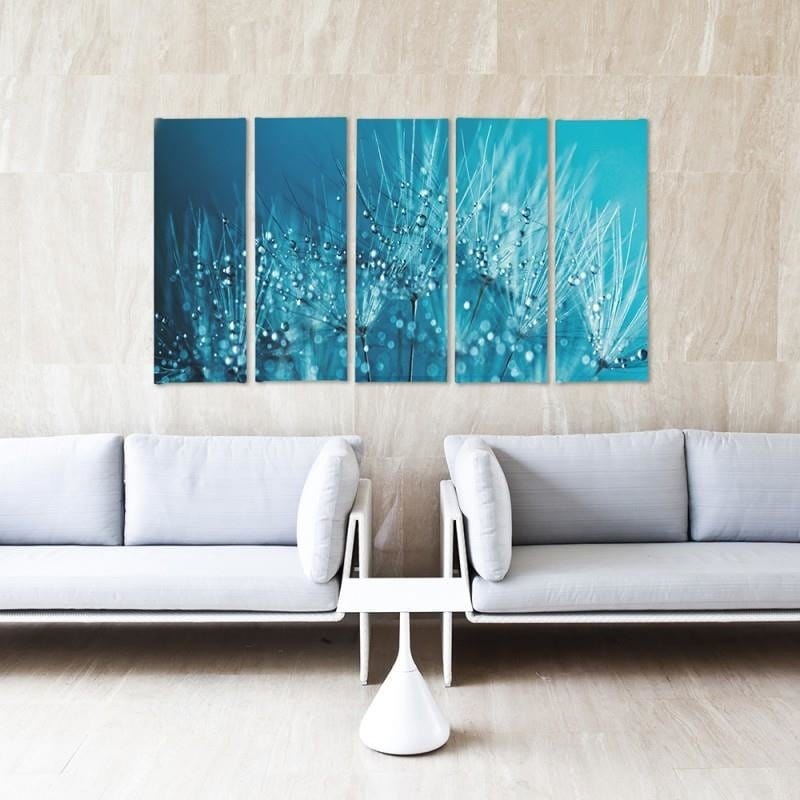 Kanva no 5 daļām - Type C, Dandelion And Dew 2 Home Trends DECO