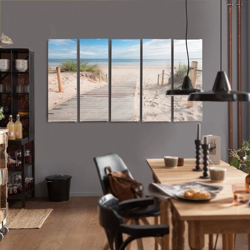 Kanva no 5 daļām - Type C, Descent To The Sea 1 Home Trends DECO