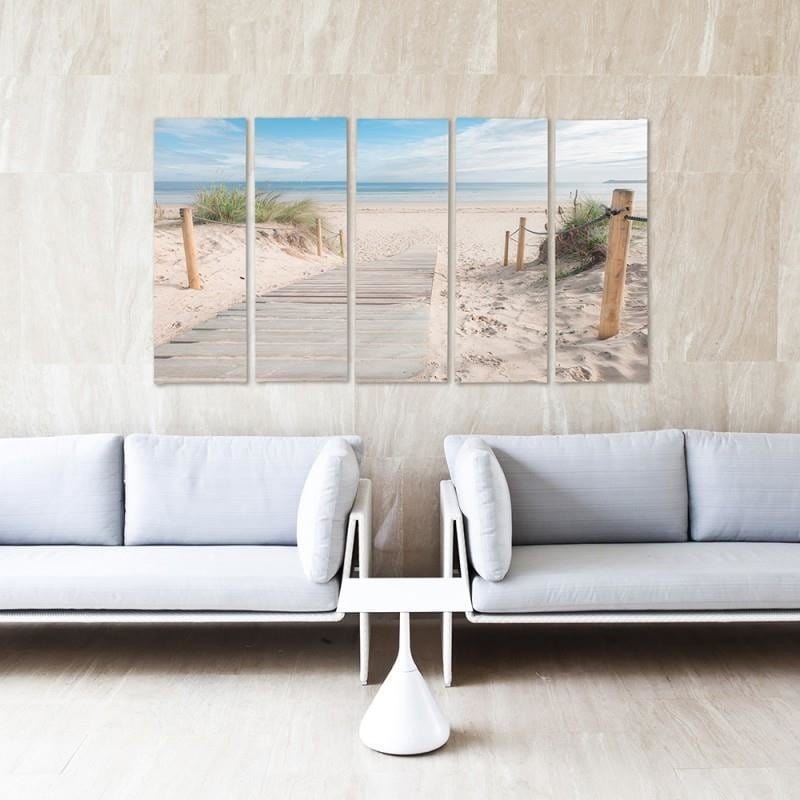 Kanva no 5 daļām - Type C, Descent To The Sea 1 Home Trends DECO