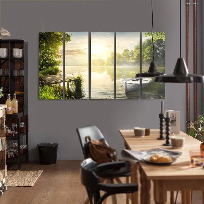 Kanva no 5 daļām - Type C, East Lake Home Trends DECO