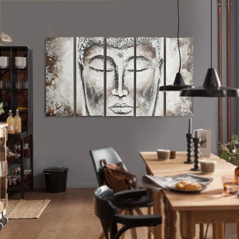 Kanva no 5 daļām - Type C, Face Painted Home Trends DECO