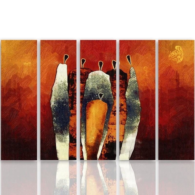 Kanva no 5 daļām - Type C, Figurative Compositions Home Trends DECO