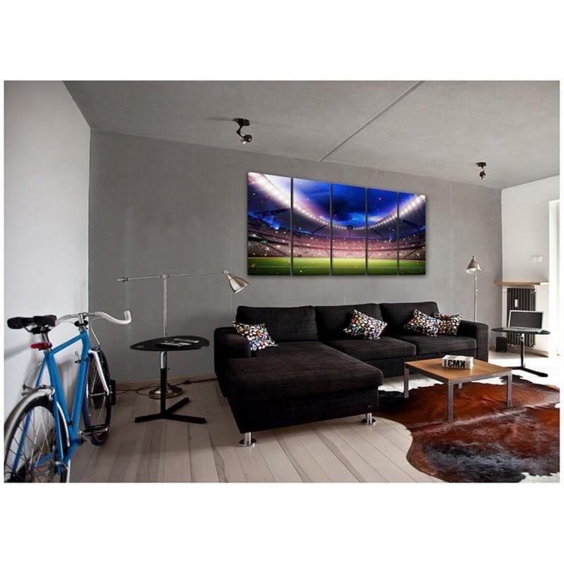 Kanva no 5 daļām - Type C, Football Stadium Home Trends DECO