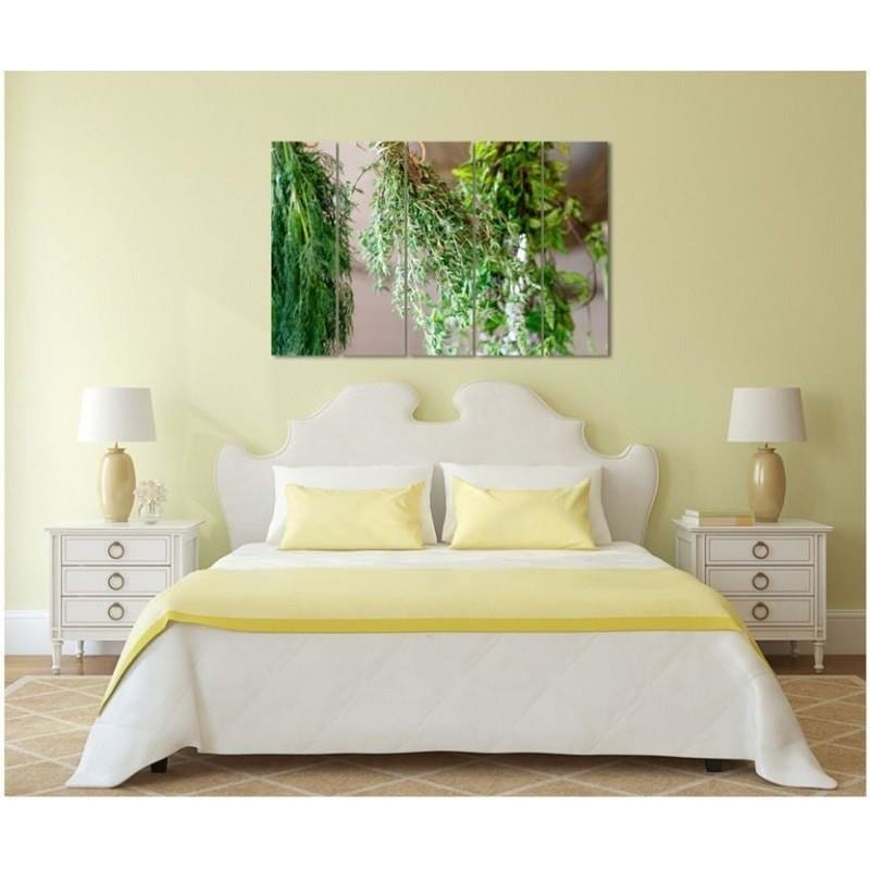 Kanva no 5 daļām - Type C, Fresh Herbs 2 Home Trends DECO