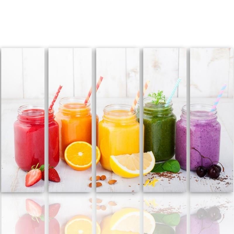 Kanva no 5 daļām - Type C, Fruit Collection Home Trends DECO