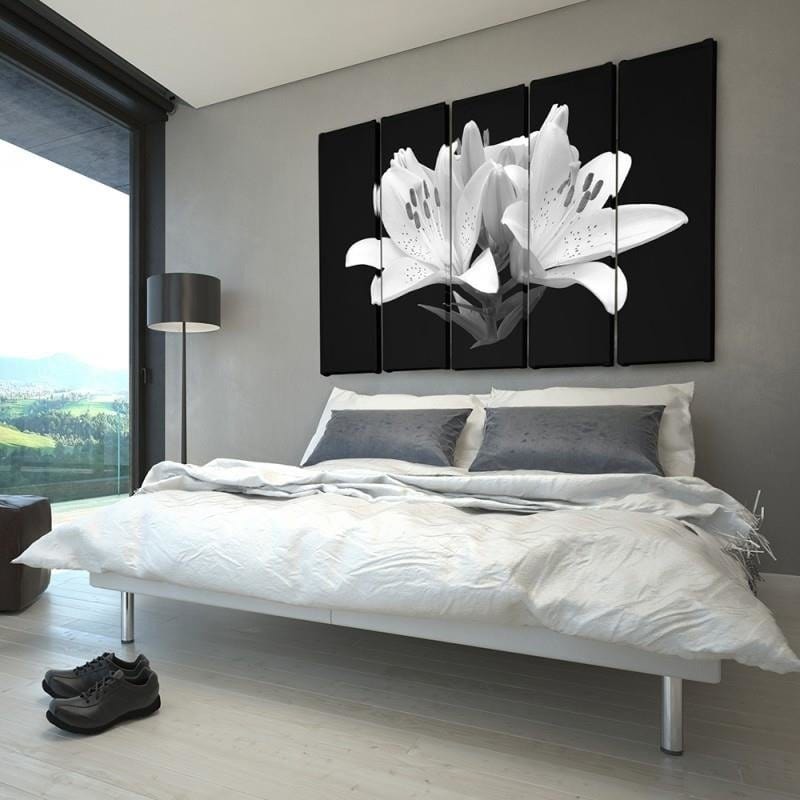 Kanva no 5 daļām - Type C, Glasses Flower Home Trends DECO