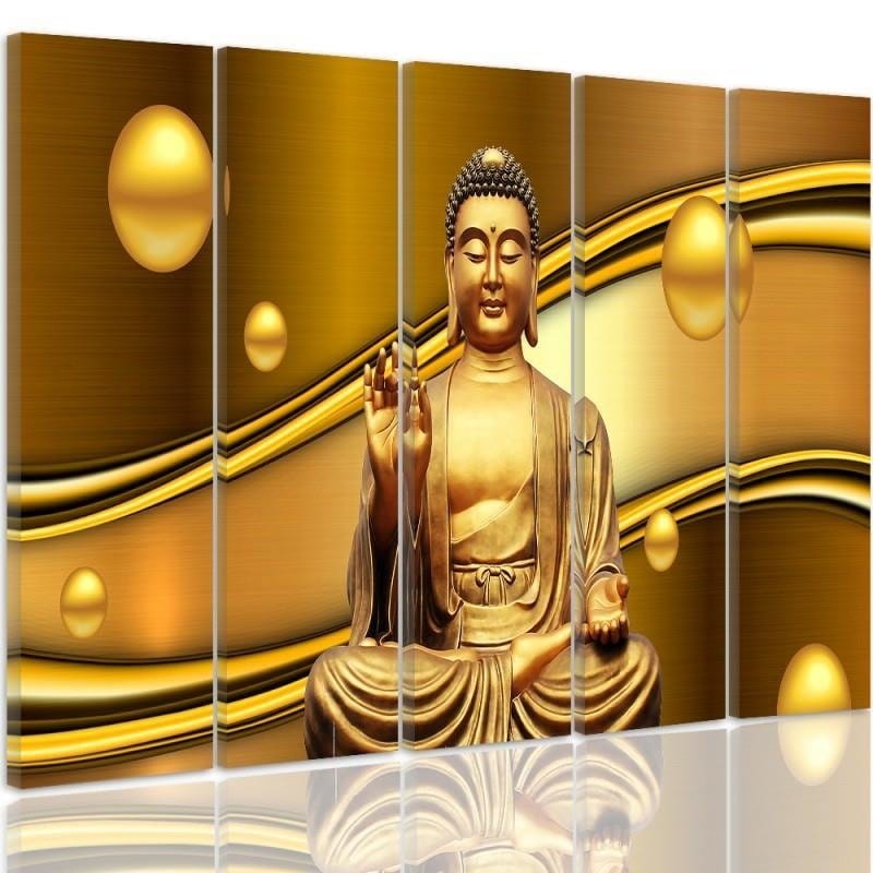 Kanva no 5 daļām - Type C, Golden Buddha Home Trends DECO