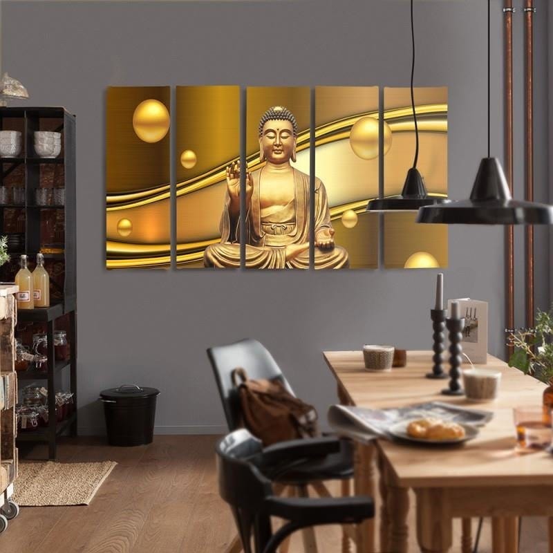 Kanva no 5 daļām - Type C, Golden Buddha Home Trends DECO