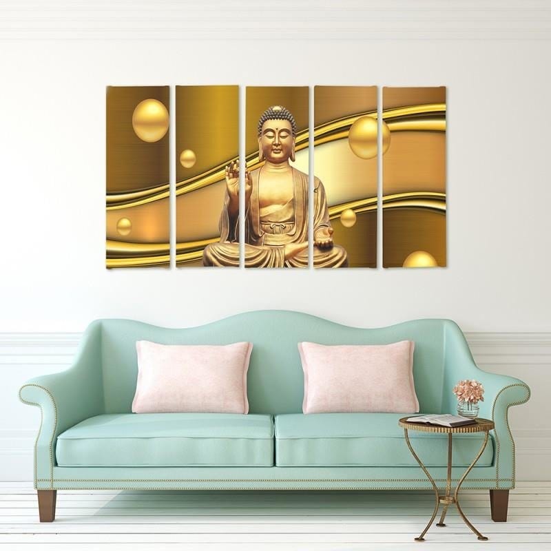 Kanva no 5 daļām - Type C, Golden Buddha Home Trends DECO