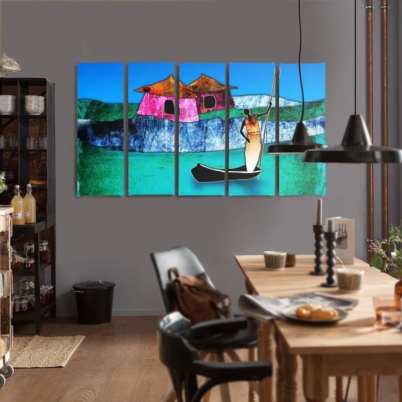 Kanva no 5 daļām - Type C, Mrs. Boat Home Trends DECO