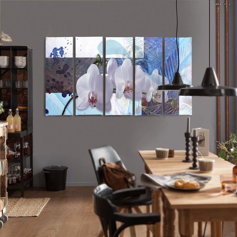 Kanva no 5 daļām - Type C, Orchid Composition Home Trends DECO