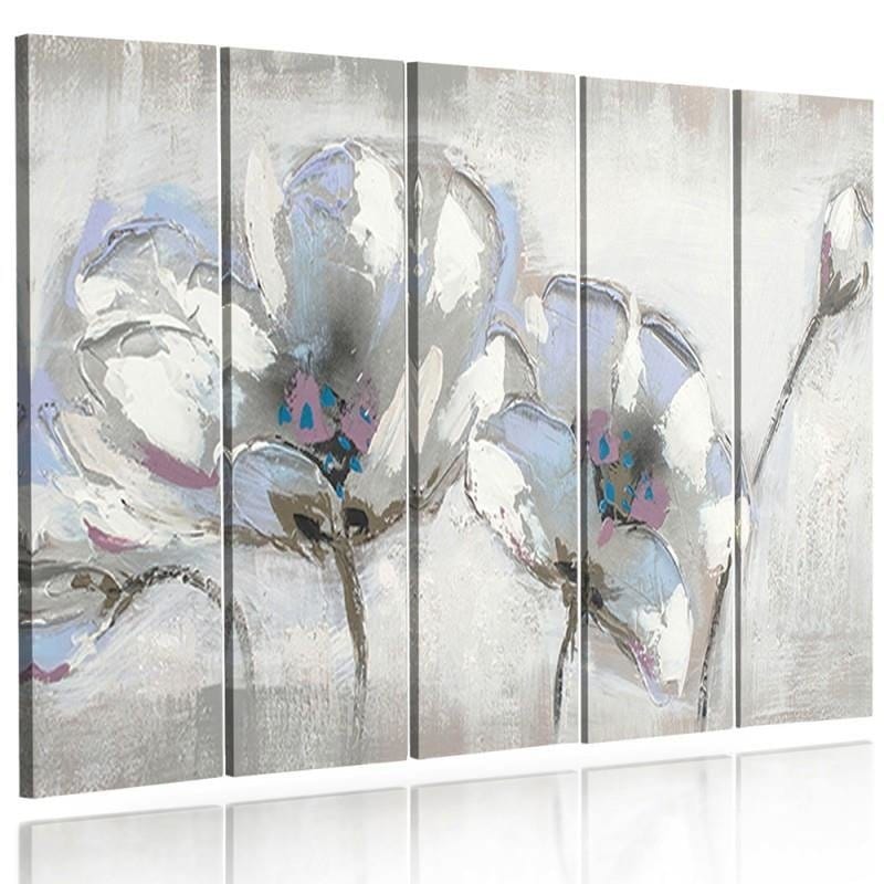Kanva no 5 daļām - Type C, Painted Flowers Home Trends DECO