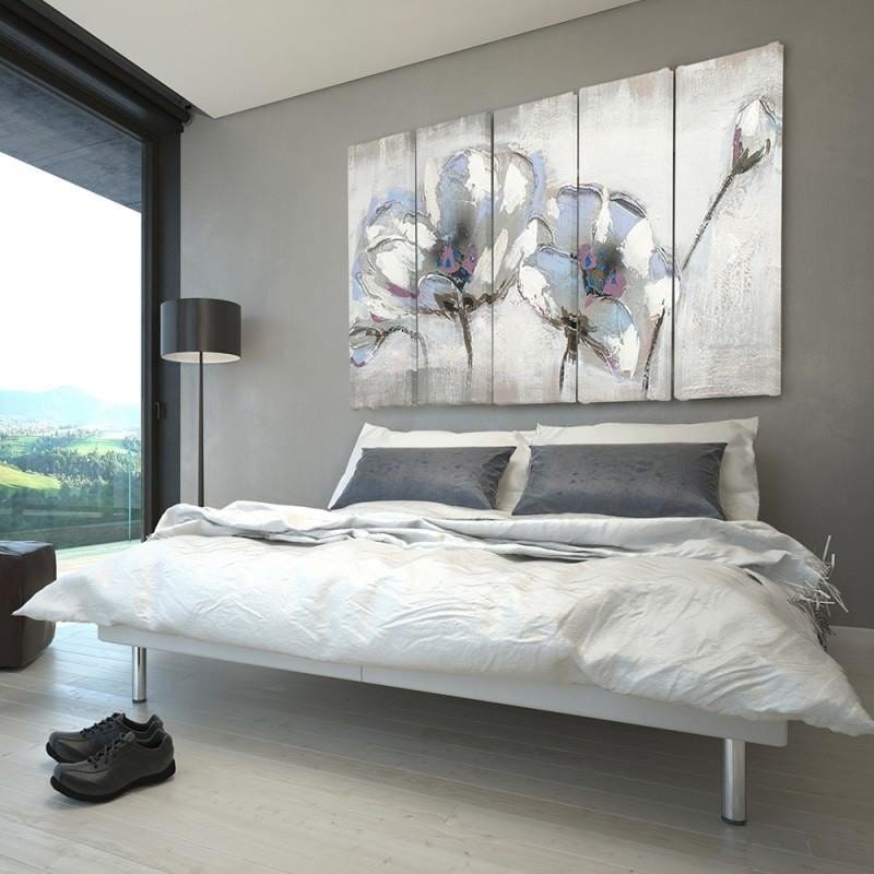 Kanva no 5 daļām - Type C, Painted Flowers Home Trends DECO