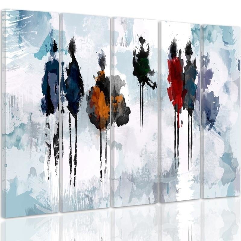 Kanva no 5 daļām - Type C, Painting Tree Home Trends DECO