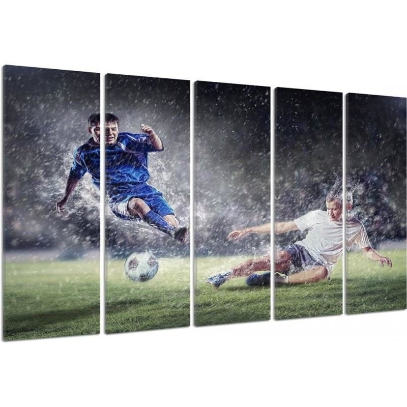 Kanva no 5 daļām - Type C, Players - Tackle Home Trends DECO
