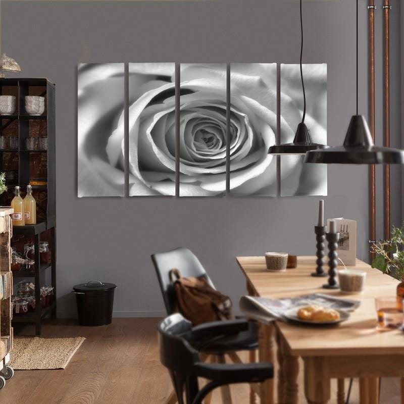Kanva no 5 daļām - Type C, Rose Flower Home Trends DECO