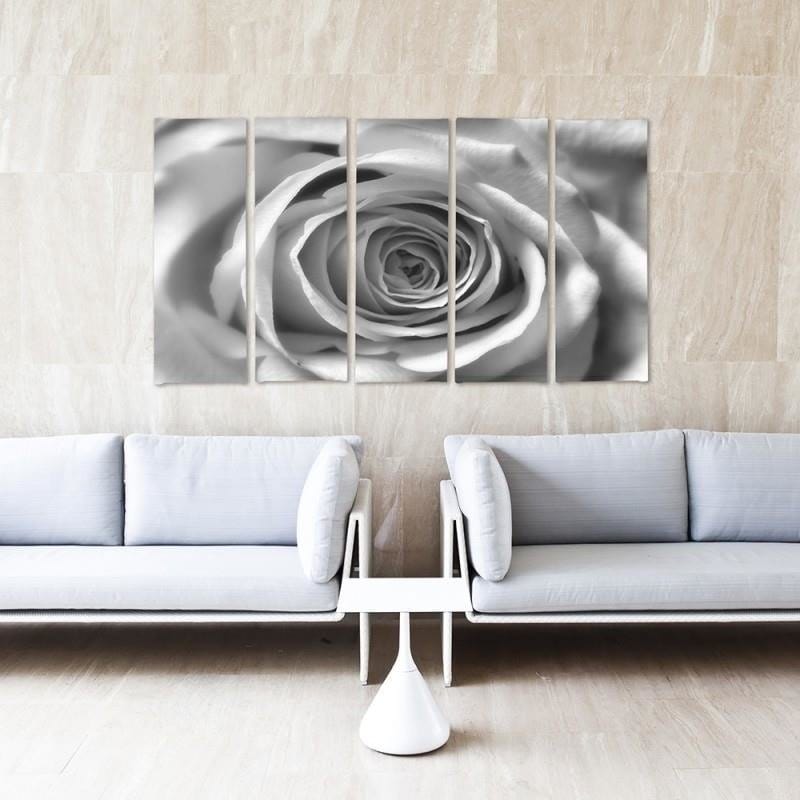 Kanva no 5 daļām - Type C, Rose Flower Home Trends DECO