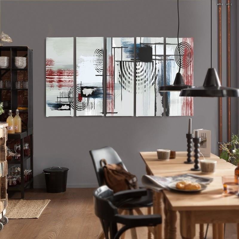 Kanva no 5 daļām - Type C, Shields 1  Home Trends DECO