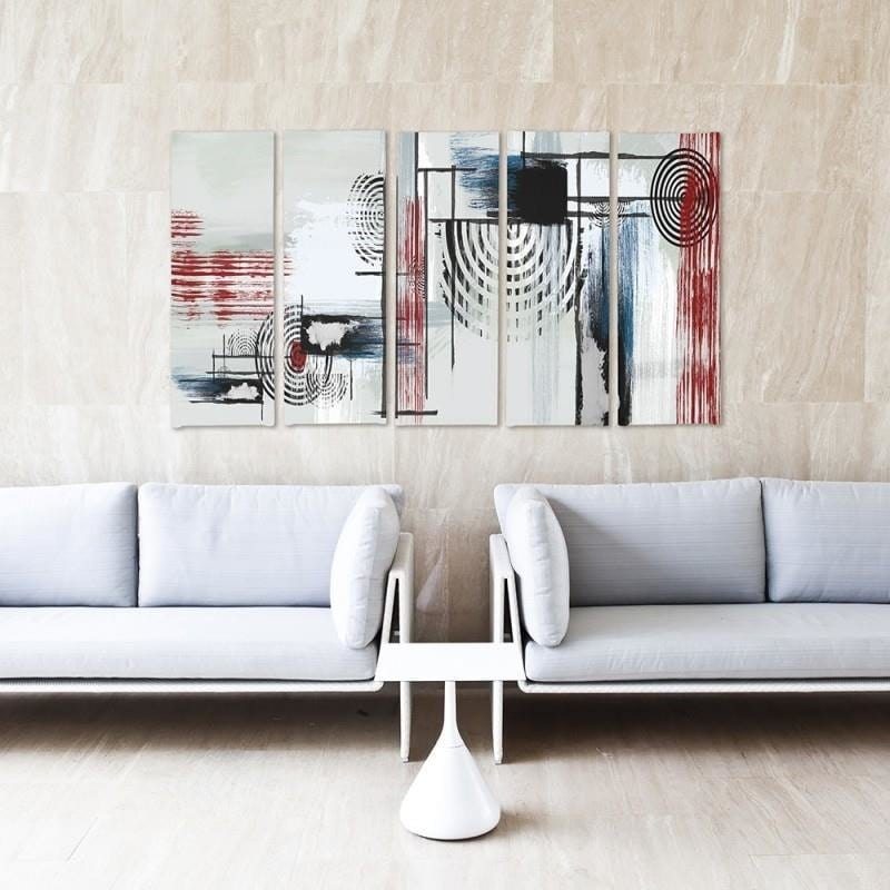 Kanva no 5 daļām - Type C, Shields 1  Home Trends DECO