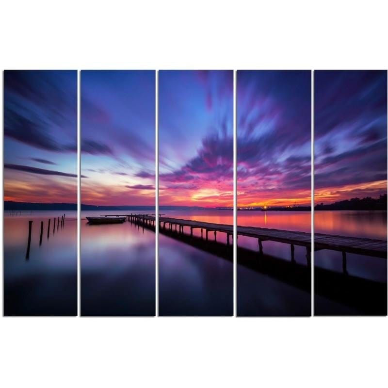 Kanva no 5 daļām - Type C, Sky Full Of Colors Home Trends DECO