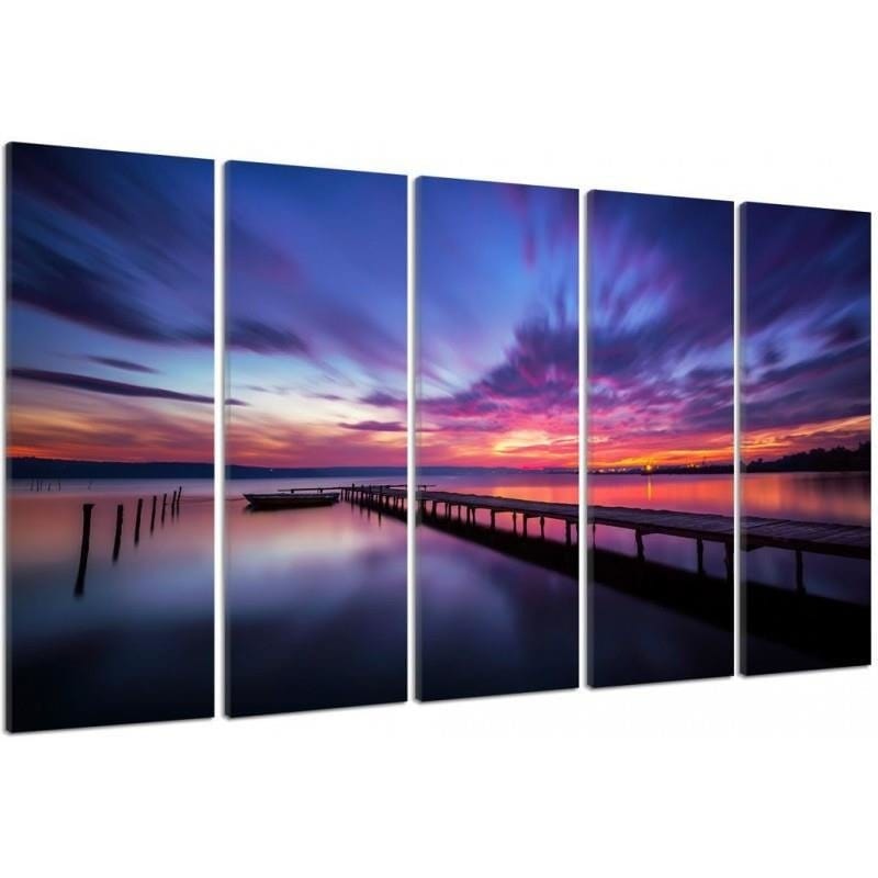 Kanva no 5 daļām - Type C, Sky Full Of Colors Home Trends DECO