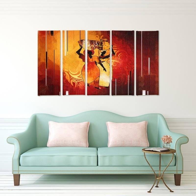 Kanva no 5 daļām - Type C, South Home Trends DECO