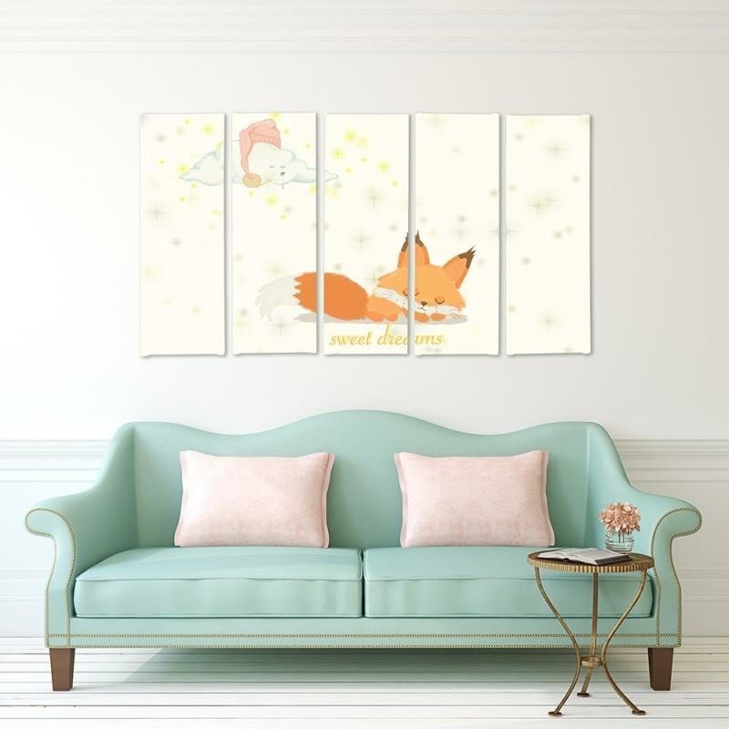 Kanva no 5 daļām - Type C, Sweet Dreams  Home Trends DECO